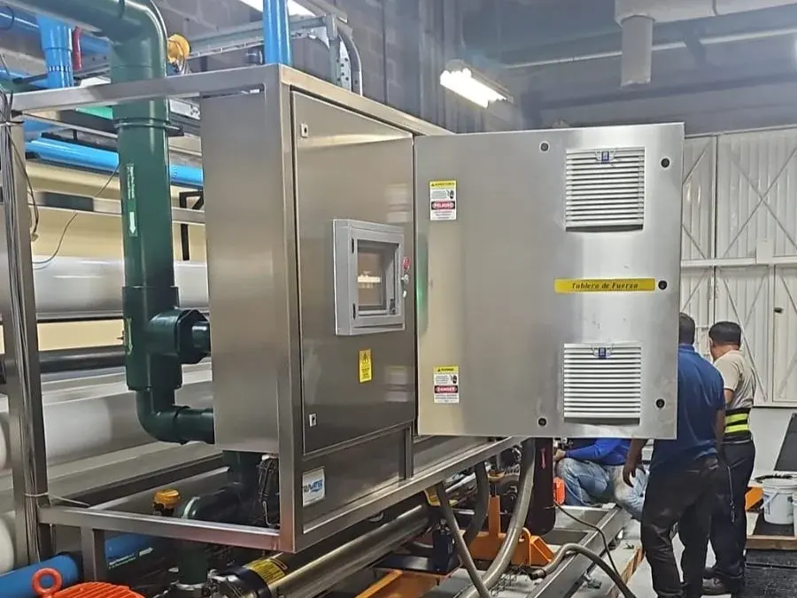 Trabajo de LAMA Controls en el sector Agua
